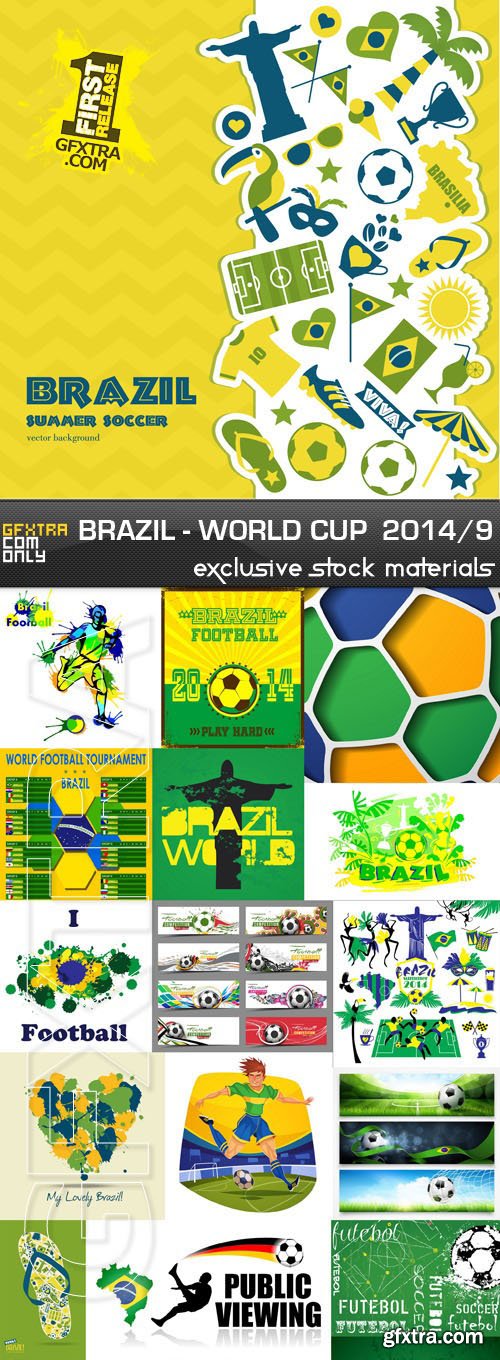 Brazil - FIFA World Cup 2014 vol.9, 25xEPS