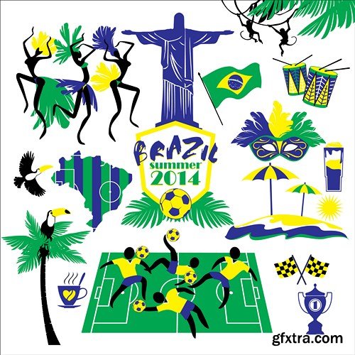 Brazil - FIFA World Cup 2014 vol.9, 25xEPS