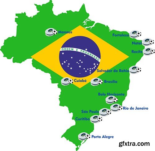 Brazil - FIFA World Cup 2014 vol.9, 25xEPS