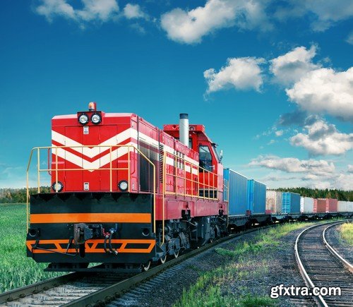 Stock Photos - Train 2, 25xJPG