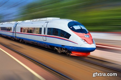 Stock Photos - Train 2, 25xJPG