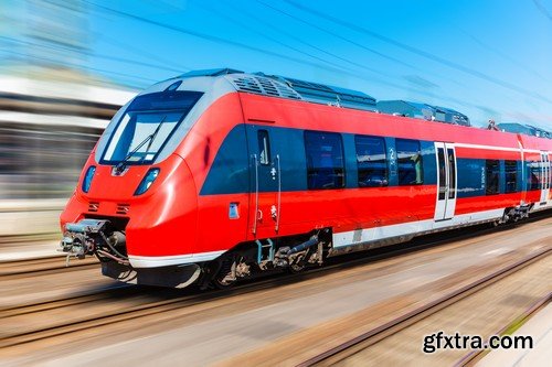 Stock Photos - Train 2, 25xJPG