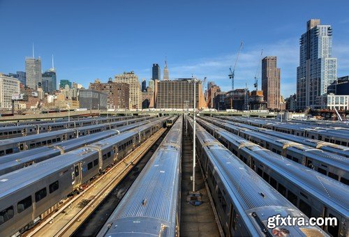 Stock Photos - Train 2, 25xJPG