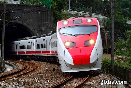 Stock Photos - Train 2, 25xJPG