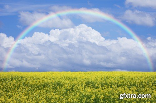 Stock Photos - Rainbow, 25xJPG