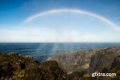 Stock Photos - Rainbow, 25xJPG