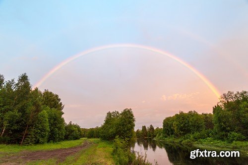 Stock Photos - Rainbow, 25xJPG