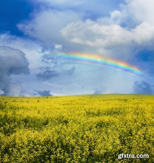 Stock Photos - Rainbow, 25xJPG