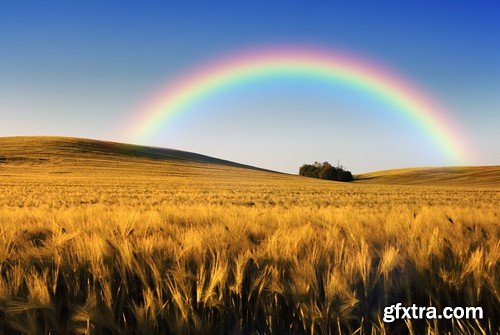 Stock Photos - Rainbow, 25xJPG