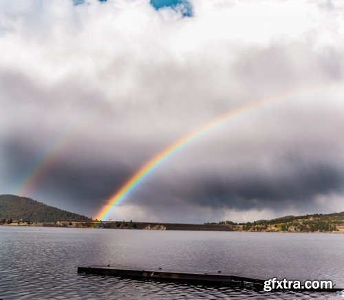 Stock Photos - Rainbow, 25xJPG