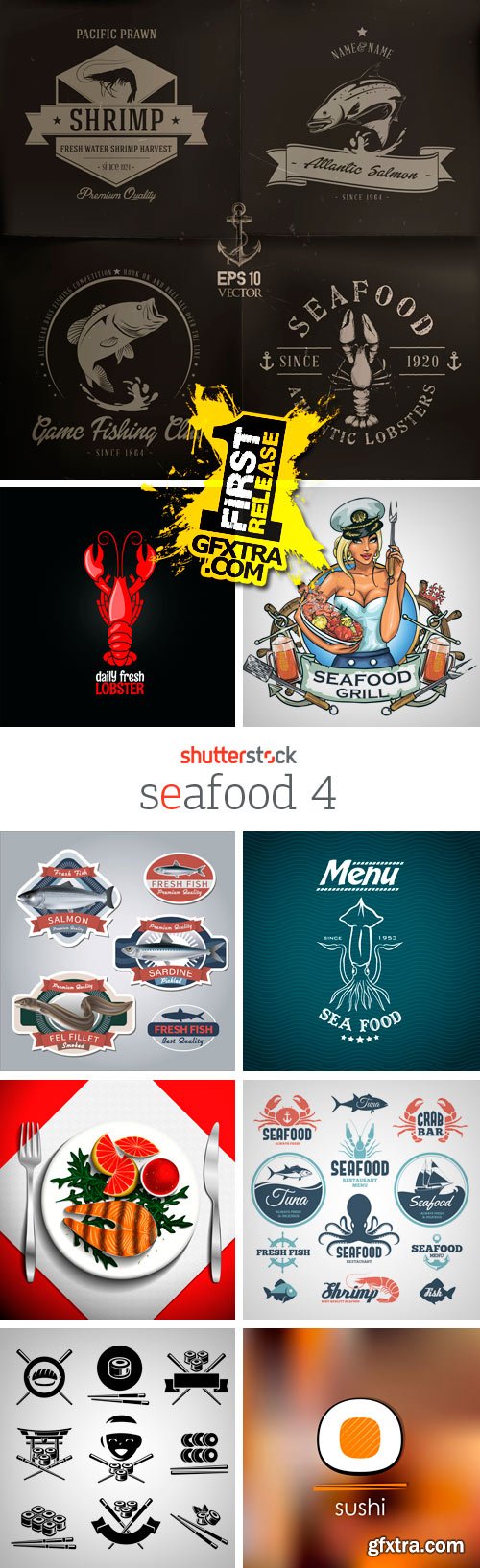 Amazing SS - Seafood 4, 25xEPS