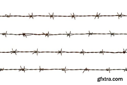 Stock Photos - Barbed wire 2, 25xJPG