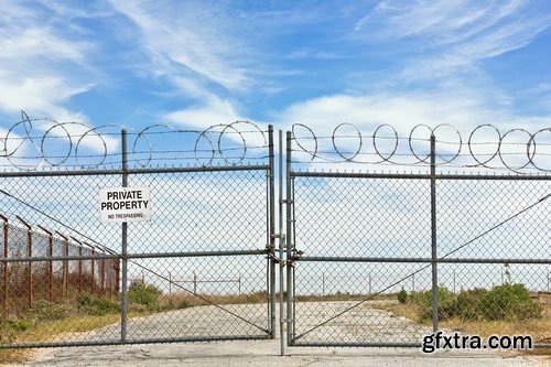 Stock Photos - Barbed wire 2, 25xJPG