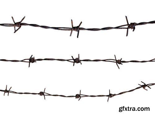 Stock Photos - Barbed wire 2, 25xJPG