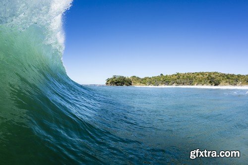 Stock Photos - Big wave of the sea 2, 25xJPG