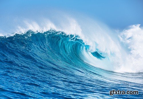 Stock Photos - Big wave of the sea 2, 25xJPG