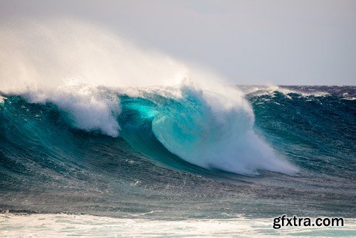 Stock Photos - Big wave of the sea 2, 25xJPG