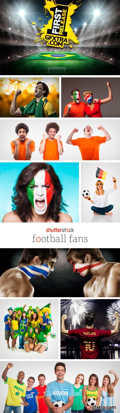 Amazing SS - Football Fans, 25xJPGs