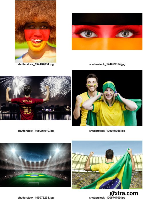 Amazing SS - Football Fans, 25xJPGs