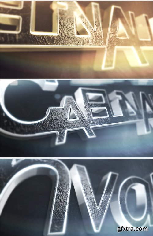 Videohive 3D Metallic Reveal 5177772