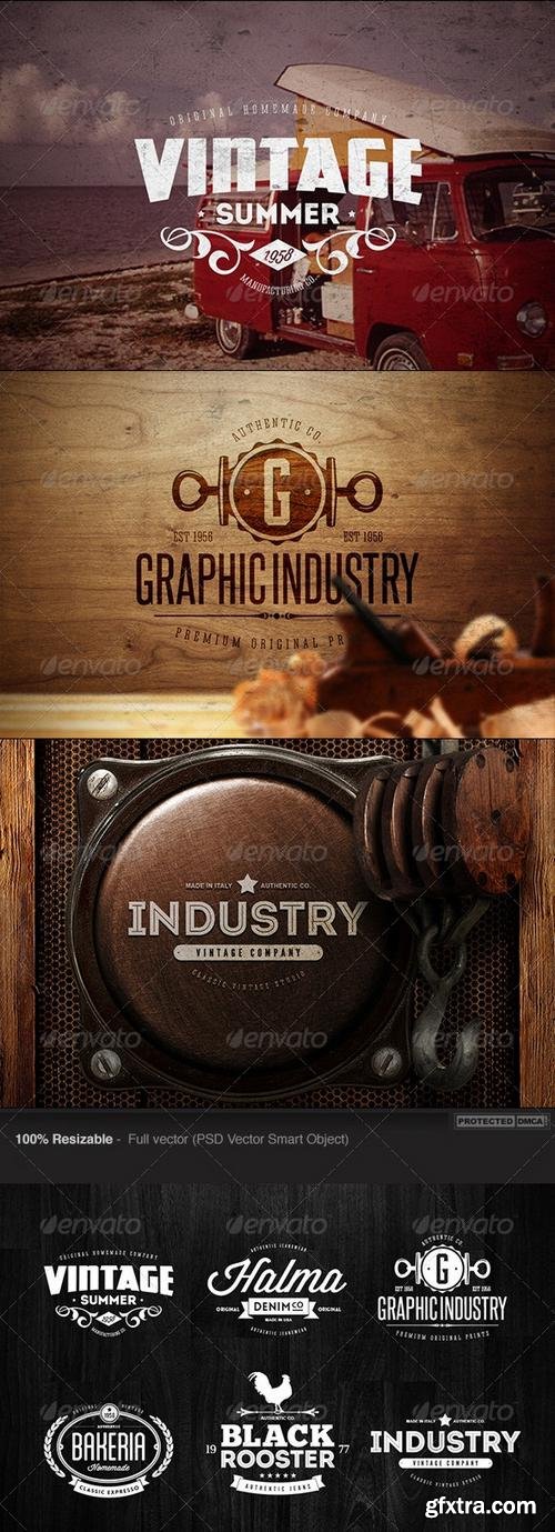 GraphicRiver - Badges & Logos Vol.06 7972530