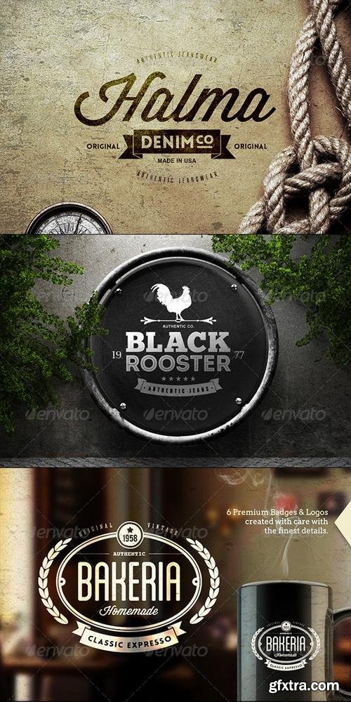 GraphicRiver - Badges & Logos Vol.06 7972530