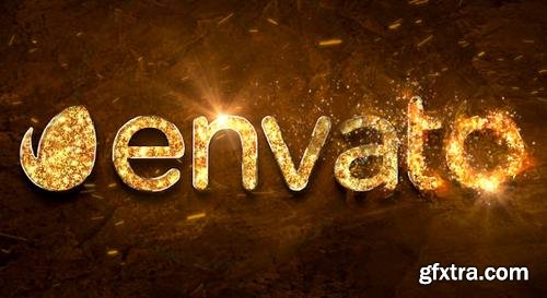 Videohive - Fire Gold Logo