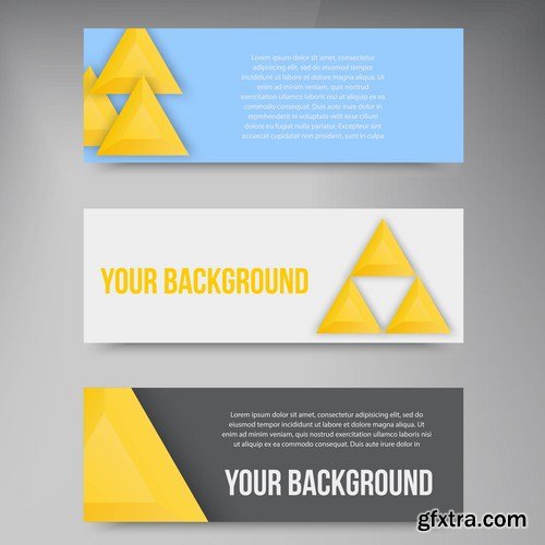 Abstract Design Elements Set - 25 Vector