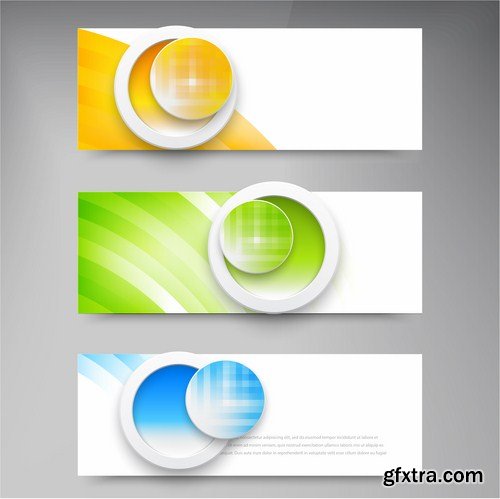 Abstract Design Elements Set - 25 Vector