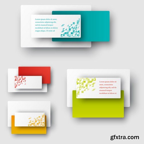 Abstract Design Elements Set - 25 Vector