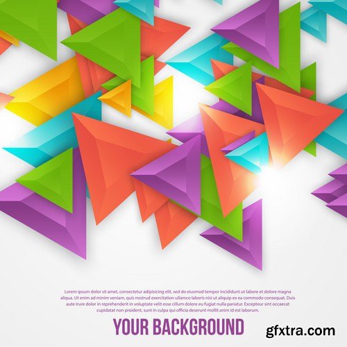 Abstract Design Elements Set - 25 Vector