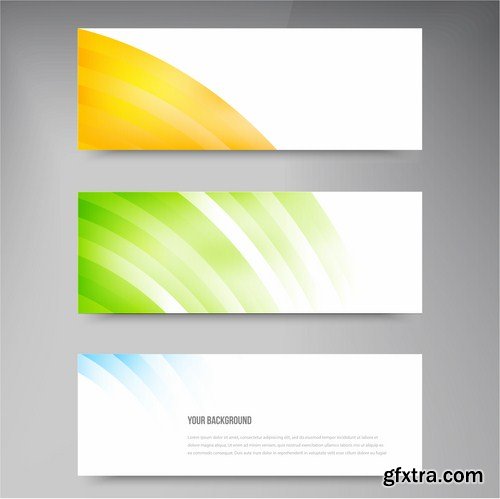 Abstract Design Elements Set - 25 Vector