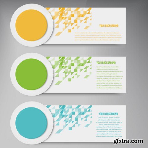 Abstract Design Elements Set - 25 Vector