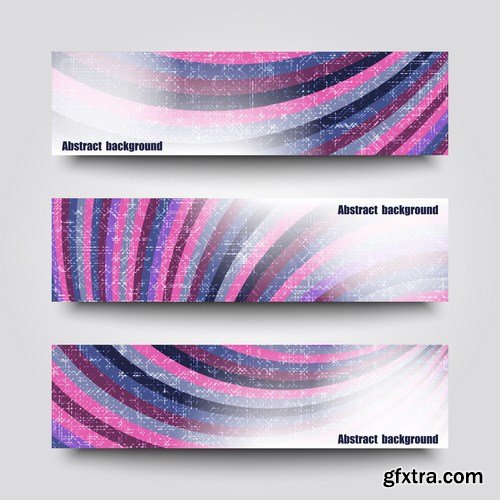 Abstract Design Elements Set - 25 Vector