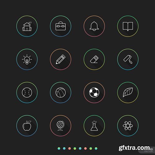 Flat Icons #30 - 25 Vectors