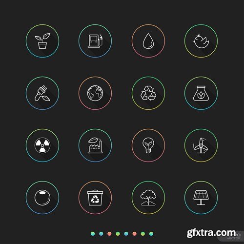 Flat Icons #30 - 25 Vectors