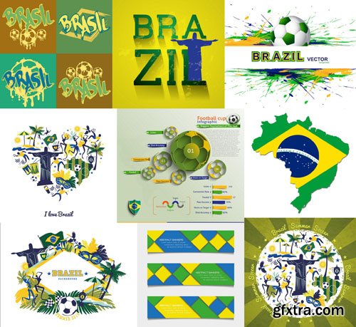 Brazil - FIFA World Cup 2014 vol.10, 25xEPS