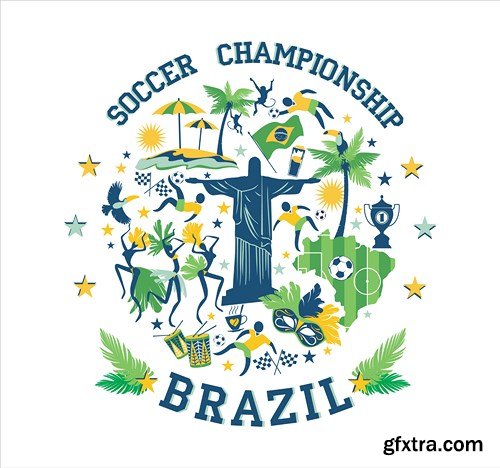 Brazil - FIFA World Cup 2014 vol.10, 25xEPS