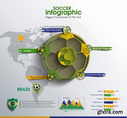 Infographics Design Elements#31 - 25 Vector