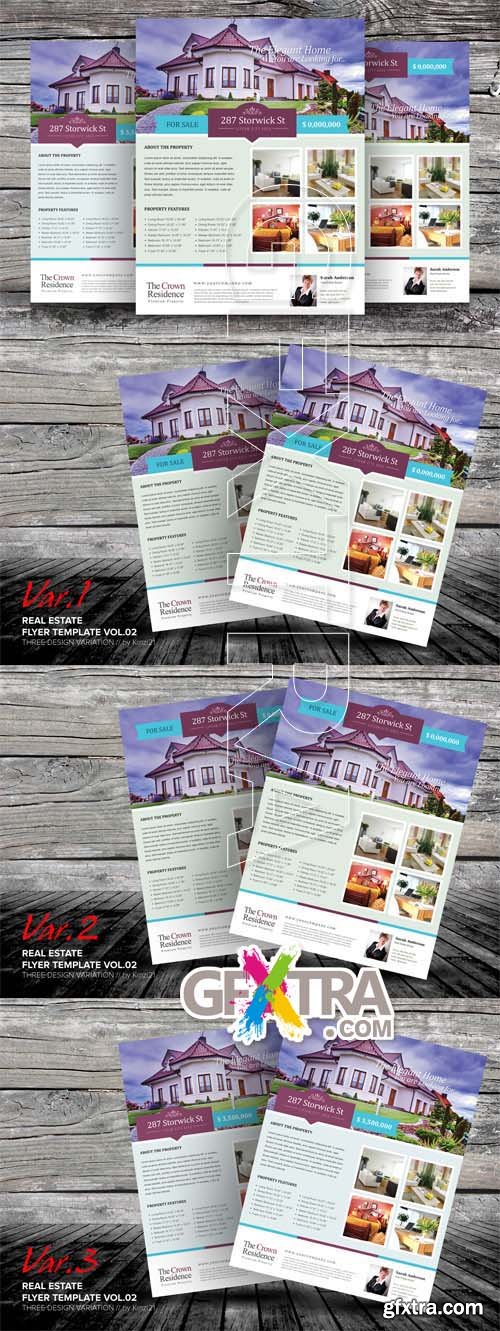 Real Estate Flyer Template vol 02