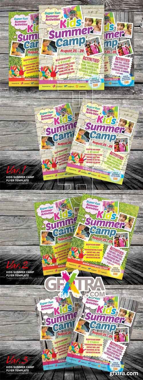 Kids Summer Camp Flyers