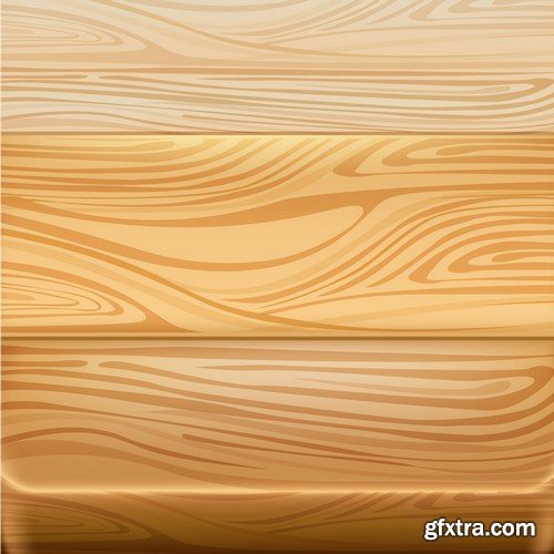 Stock Vectors - Wood Textures, 25xEPS