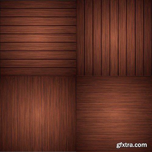 Stock Vectors - Wood Textures, 25xEPS