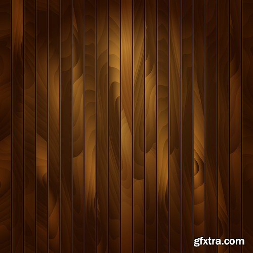 Stock Vectors - Wood Textures, 25xEPS