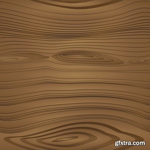 Stock Vectors - Wood Textures, 25xEPS