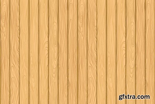 Stock Vectors - Wood Textures, 25xEPS