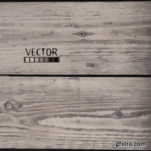 Stock Vectors - Wood Textures, 25xEPS