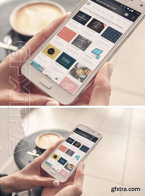 Android Phone PSD MockUp