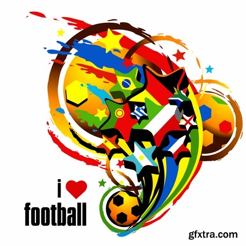 Brazil football world cup 2014 design elements in vector - 16 Eps - 3 Ai - 6 Svg