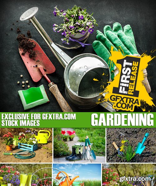 Stock Photos - Gardening, 25xJPG